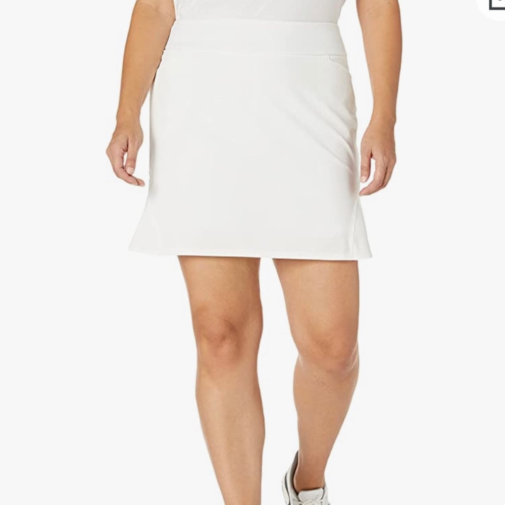 Adidas Essentials Rangewear Paneled Tennis / Golf Short Skort White Size XLL